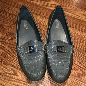 Ralph Lauren Croco Loafer Patent